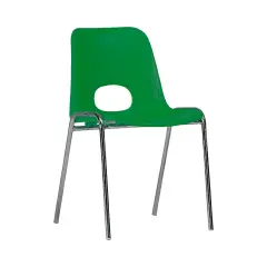 Sedia impilabile Kastilene Misura 3 - Verde - set 10 Pz