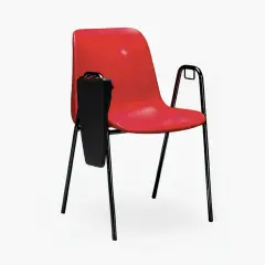 Poltroncina Kastilene Helene con Braccioli e Pianetto – Misura 6 - Rosso - Conforme CAM