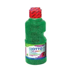 Tempera Glitter Giotto - Verde - Flacone 250 ml