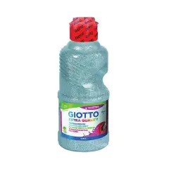 Tempera Glitter Giotto - Argento - Flacone 250 ml