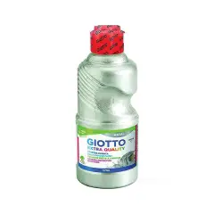 Tempera Pronta Extra Quality Giotto – 250 ml - Argento