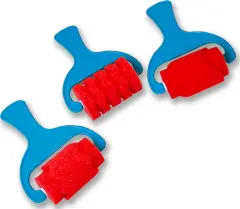 Shaped Decorative Sponge Rollers Series 2 Wave Patterns