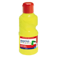 Tempera Fluo Giotto Yellow 250 ml