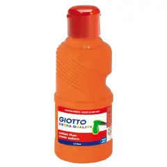 Tempera Fluo Giotto 250 ml - Arancio
