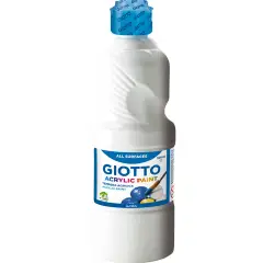 Giotto Acrylic Tempera 500 ml White