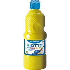 Giotto Acrylic Tempera 500 ml Yellow