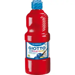 Giotto Acrylic Tempera 500 ml Red