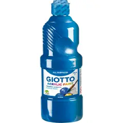 Giotto Acrylic Tempera 500 ml Cyan