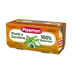 Homogenized Vegetables 2x80 gr. Peas and Zucchini