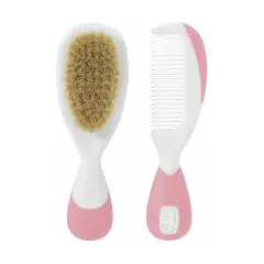 Pink Brush And Comb