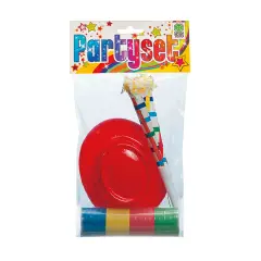 Party Set Cap, Trumpet and Streamers - Holiday Accessories
