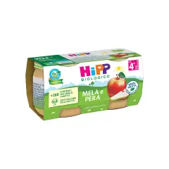 Homogenized Fruit Bio gr.80x2 Apple Pear