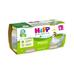 HOMOGENIZED ORGANIC MEAT GR.80X2 CHICKEN