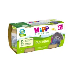 Homogenized Organic Meat gr.80x2 Turkey