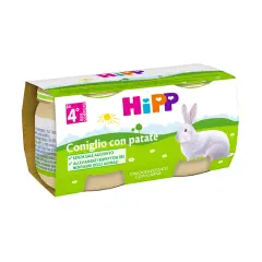 Homogenized Organic Meat gr.80x2 Rabbit