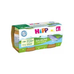 Homogenized Organic Fish gr.80x2 Salmon with Vegetables