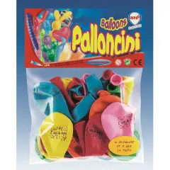 BALLOONS ENVELOPE 25 PCS THE PARTY IS HERE