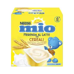 Merenda al Latte Cereali Nestlé Mio 4x100g – Snack Nutriente e Gustoso per Bambini
