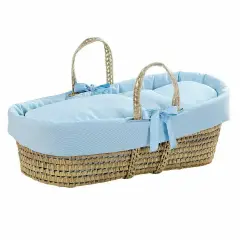 Piquet Palm Basket with Heavenly Quilt
