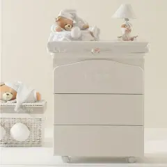 WHITE NANNY CHANGING TABLE