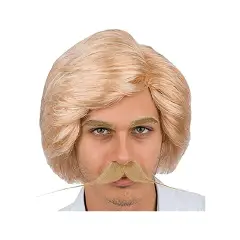 Men's Blonde Wig - Party and Carnival Accessory