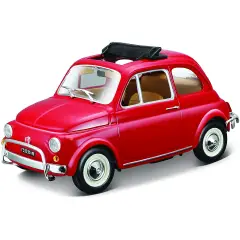 Fiat 500L 1968 Scala 1:24 • Rossa