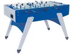 TABLE SOCCER EST. G.2000 WEATHERPROOF BLUE WITH RETURNABLE RODS