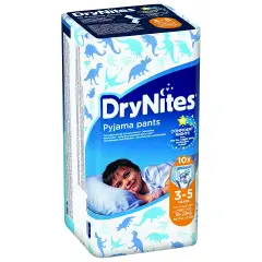 DRYNITES PANTY 3-5 YEARS OLD BOY 16-23 KG 10PCS