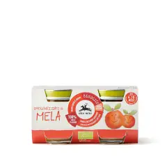 Alce Nero Homogenized Fruit gr.80x2 Apple
