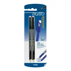 Tratto Cancellik Pen 2 Pieces Black