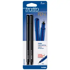 Tratto Pen 2Pcs Black