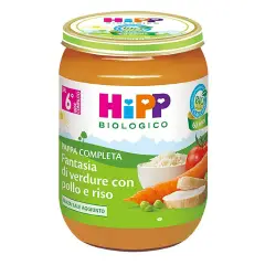 Hipp Organic Complete Feed gr.190 Vegetable Fantasy with Chicken and Rice