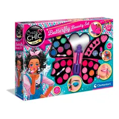 Crazy Chic Butterfly Beauty Set – Trousse 4 in 1 per Bambine