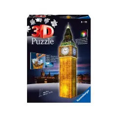 Big Ben Night Edition 3d jigsaw puzzle