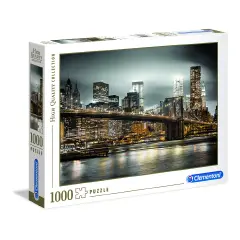 Puzzle 1000 Pieces New York Skyline - High Quality Collection Clementoni