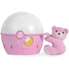 Chicco First Dreams Next2Stars Rosa – Proiettore Luce Notturna per Neonati