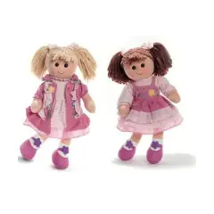 Fanny Rag Doll 35cm. Assorted