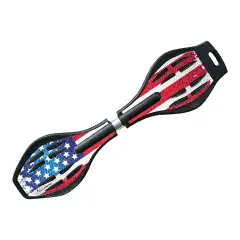 2-Wheel Skateboard Wave Board Urban Wave Usa Flag
