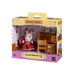 Sorella Coniglio Ciocc + Scrivania - Sylvanian Families