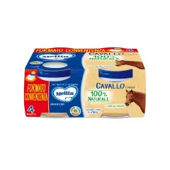 Mellin Homogenized Meat gr. 80x4 Horse