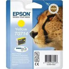 INKJET EPSON ORIGINALE DURABRITE STYLUS D78 - GIALLO