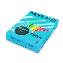 Carta Copy Tinta Fabriano A4 200 g/m² – 100 Fogli, Colore Azzurro