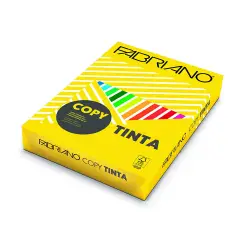 Carta Copy Tinta Fabriano A4 200 g/m² – 100 Fogli, Colore Giallo