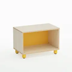 Easy Line Open Day Nursery School Cabinet Height cm. 49 Yellow - CAM Compliant