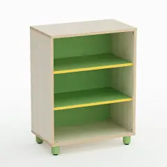 Easy Line Day Nursery School Cabinet Height cm. 85 Green - CAM Compliant