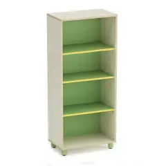 Easy Line Day Nursery School Cabinet Height cm. 155 Green - CAM Compliant