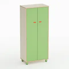 Mobile Nursery School Easy Line with Doors Height cm. 155 Green - CAM Compliant