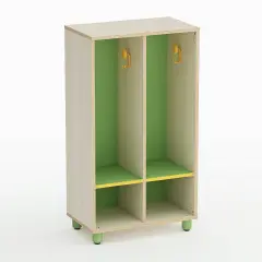 Mobile Nursery School Easy Line Dressing Room Day Room Green - CAM Compliant