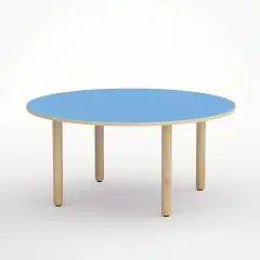 Circular Wave Table H 55 Cm - Size 3 - Blue Horizon for Primary School - CAM Compliant