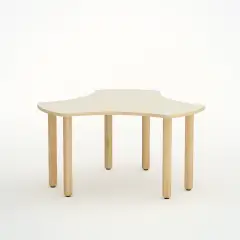 ESATONDO WAVE TABLE - SIZE 3 - MAGNOLIA
